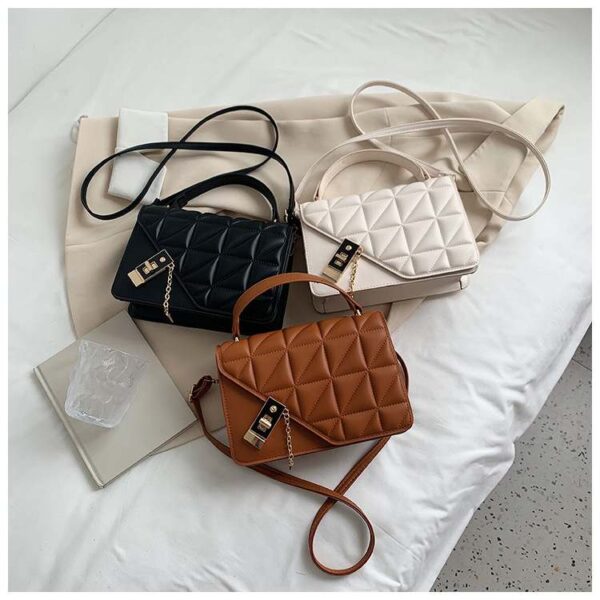 Luxury plaid Shoulder Handbags - Image 4