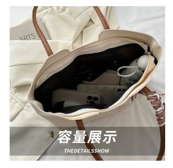 High Quality Pu Leather Tote Bag - Image 6