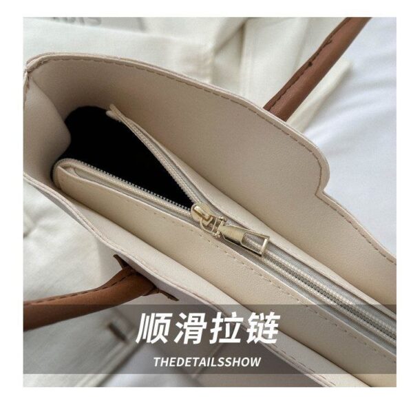 High Quality Pu Leather Tote Bag - Image 3